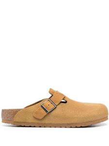 Birkenstock chaussons Boston en velours côtelé - Tons neutres