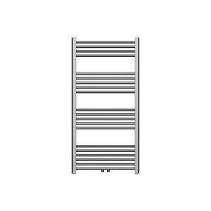 Handdoekradiator Belrad | 120x60 cm | Midden aansluiting | 414 watt | Gun Metal