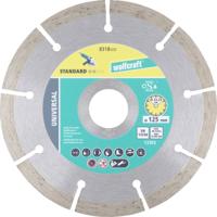Wolfcraft 8318000 Diamanten doorslijpschijf 125 mm 1 stuk(s) Puimsteen, Steen
