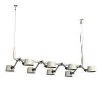 Tonone Bolt 8-pack Pendant Hanglamp - Lichtgrijs