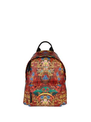 Giuseppe Zanotti sac à dos Bud en cuir - Rouge