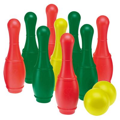 Rolly Toys kegelset junior 26 cm 11-delig rood/geel/groen