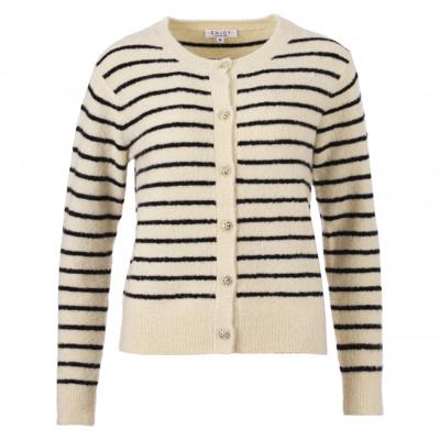Enjoy - Ecru | Dames | Vest | Ecru | L | regular | Kamst mode