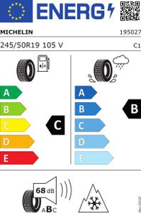 Michelin Pilot alpin 5 suv * zp 245/50 R19 105V MIM2455019VALP5SUVB