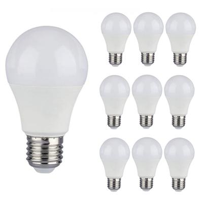 10x E27 LED Lamp - 9W 806 lumen - 3000K warm wit - Vervangt 60 Watt - E27 fitting - A58 - Grote fitting 10x E27 LED Lamp - 9W 806 lumen - 3000K warm wit - Vervangt 60 Watt - E27 fitting - A58 - Grote fitting