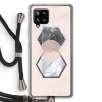 Creatieve toets: Samsung Galaxy A42 5G Transparant Hoesje met koord