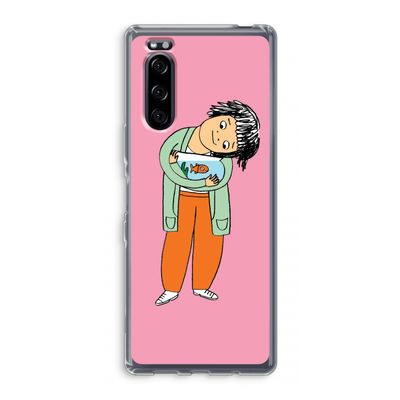 Visknuffel: Sony Xperia 5 Transparant Hoesje
