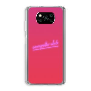 Vice Glow: Xiaomi Poco X3 Pro Transparant Hoesje