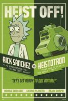 Poster Rick and Morty Season 4 Heist Off 61x91,5cm