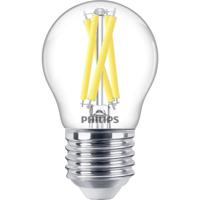 Philips Lighting 871951432459600 LED-lamp Energielabel D (A - G) E14 Kogel 5.9 W = 60 W Warmwit (Ø x l) 45 mm x 80 mm 1 stuk(s) - thumbnail