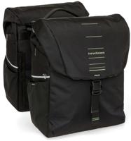 Dubbele fietstas New Looxs Vigo Double MIK 2.0 - 40 liter - 30 x 19 x 40 cm (2x) - Black-Green