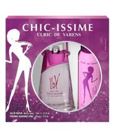 Ulric de Varens Giftset Chic Issime Paars Eau de parfum + Deo