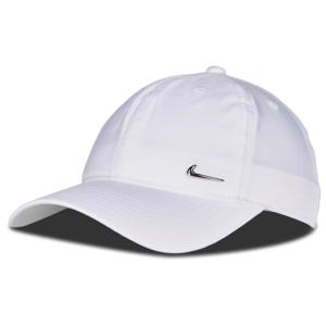 Nike Nan Dri-Fit Club Metal Swoosh Pet Kleuters Wit Zilver