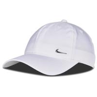 Nike Nan Dri-Fit Club Metal Swoosh Pet Kleuters Wit Zilver