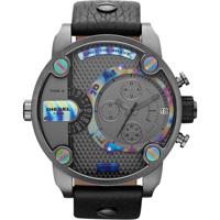 Diesel heren DZ7270 'Little Daddy' chronograaf lederen horloge Diesel heren DZ7270 'Little Daddy' chronograaf lederen horloge