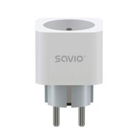 SAVIO WI-FI slim stopcontact, 16A, AS-01, Wit
