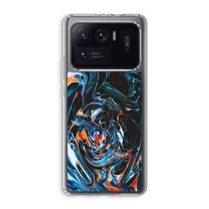 Black Unicorn: Xiaomi Mi 11 Ultra Transparant Hoesje