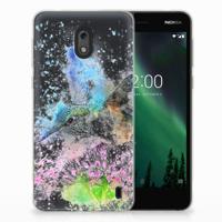 Smartphone hoesje Nokia 2 Vogel