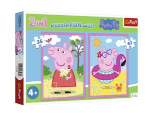 Trefl 2-in-1 puzzel (Peppa Pig)