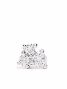 Djula bijou d'oreille 3 en or blanc 18ct orné de diamants - Argent