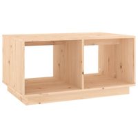 vidaXL Salontafel 80x50x40 cm massief grenenhout - thumbnail