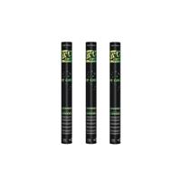 Groen supporters Confetti kanon/shooter - 3x - groen - 60 cm - St. Patricksday