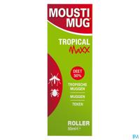Moustimug Tropical Maxx 50% DEET Roller 50ml