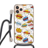Pow Smack: iPhone 11 Pro Transparant Hoesje met koord