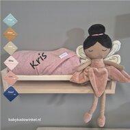 Jollein knuffelpop Fairy Mae met badcape of badjasje
