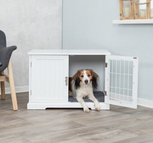 TRIXIE BENCHE HOME KENNEL HOND / KAT WIT 73X53X53 CM