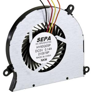 SEPA HY60Q05PSE04A Radiaalventilator 5 V/DC 4.1 m³/h (l x b x h) 60.9 x 5 x 56.4 mm