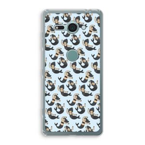 Zeemeermin: Sony Xperia XZ2 Compact Transparant Hoesje