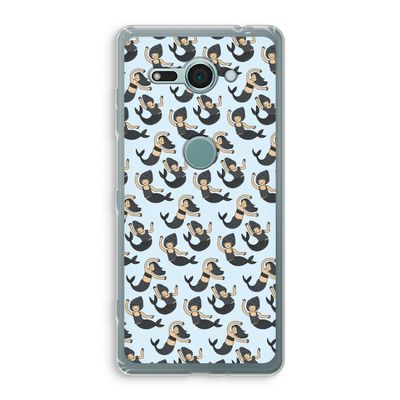 Zeemeermin: Sony Xperia XZ2 Compact Transparant Hoesje