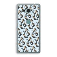 Zeemeermin: Sony Xperia XZ2 Compact Transparant Hoesje