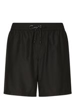 Dolce & Gabbana short de bain à patch logo - Noir