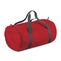 Sporttas/weekendtas - rood - 32 liter - Reistas - 50 x 30 x 26 cm - polyester - 1 compartiment - thumbnail