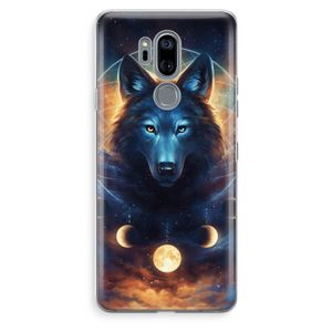 Wolf Dreamcatcher: LG G7 Thinq Transparant Hoesje