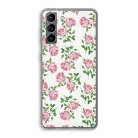 Kleine roosjes: Samsung Galaxy S21 Transparant Hoesje