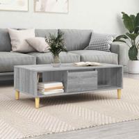 Salontafel Grijs sonoma 103.5 x 60 x 35 cm Bewerkt hout