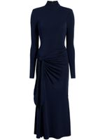 Cinq A Sept robe mi-longue Johnson - Bleu