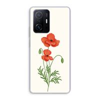Red poppy: Xiaomi 11T Pro Transparant Hoesje