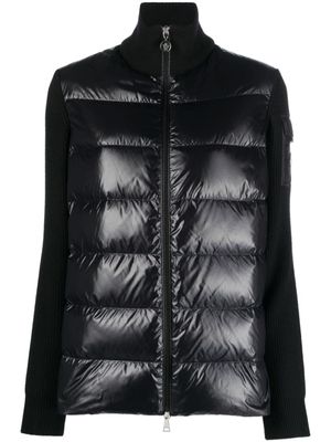 Moncler veste à empiècements - Noir