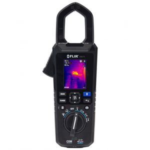 FLIR CM275 Industrial Thermal Imaging Clamp Meter with Data Logging, Wireless Connectivity and IGM, Black, 0 Zwart 160 x 120 Pixels Ingebouwd display TFT