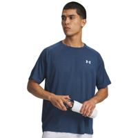 Under Armour Tech Textured Trainingsshirt Donkerblauw Wit