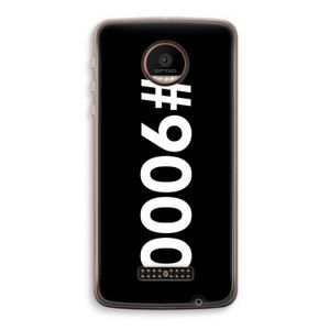 #9000: Motorola Moto Z Force Transparant Hoesje