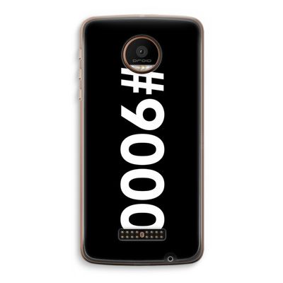 #9000: Motorola Moto Z Force Transparant Hoesje