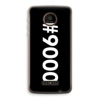 #9000: Motorola Moto Z Force Transparant Hoesje