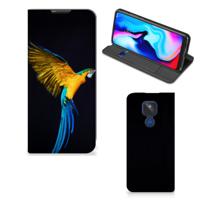 Motorola Moto G9 Play | Hoesje maken | Papegaai