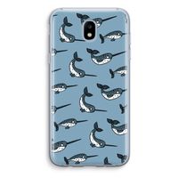 Narwhal: Samsung Galaxy J5 (2017) Transparant Hoesje