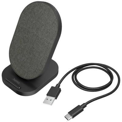 Hama 00201685 Inductie lader 2000 mA Uitgangen Qi-standaard Zwart